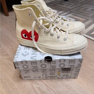 Converse Comme des Garcons high top sneakers